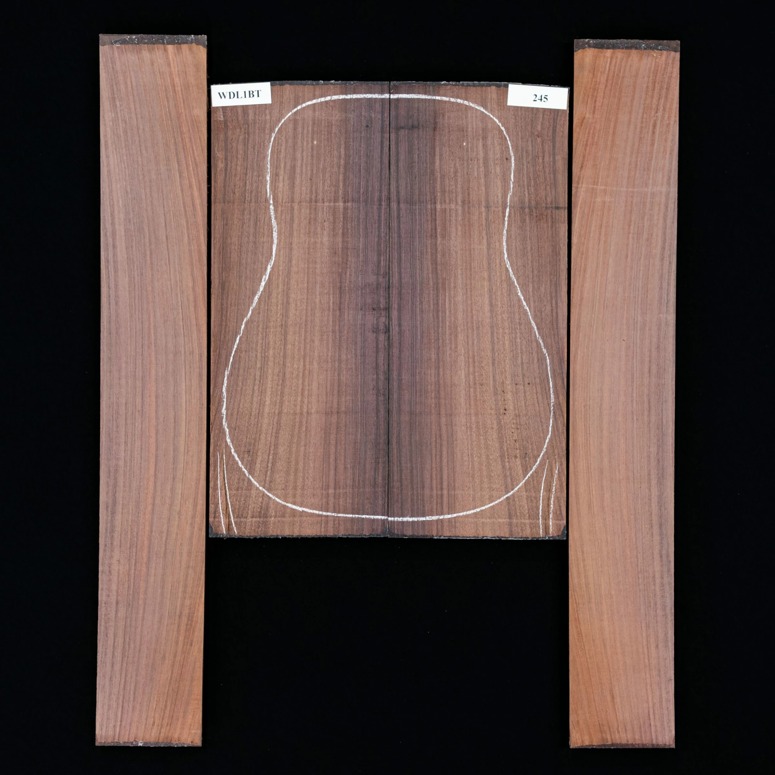 East Indian Rosewood Back + Side Set - 245 - StewMac