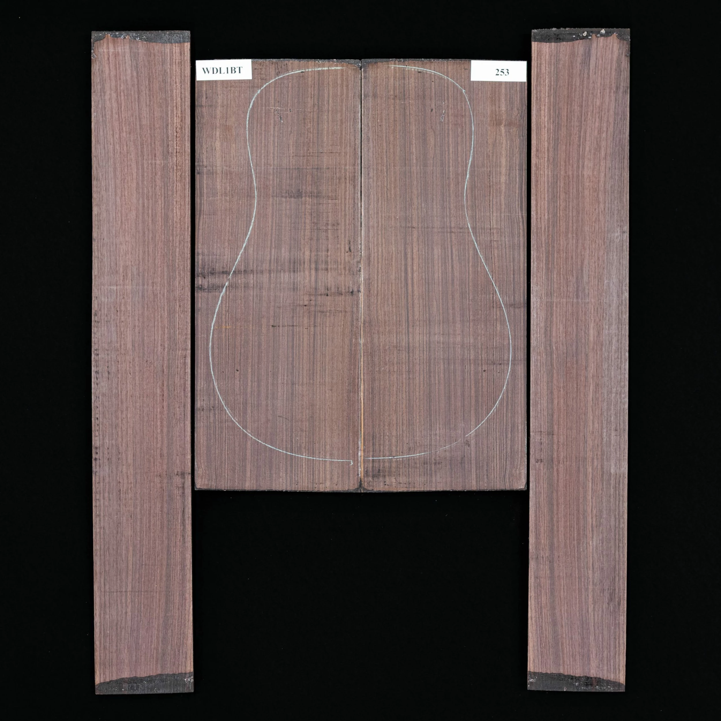 East Indian Rosewood Back + Side Set - 253 - StewMac