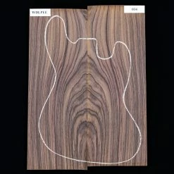 Wild Grain East Indian Rosewood Drop Top - 034 - StewMac