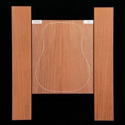 Bubinga Back + Side Set, Unsanded - 102 - StewMac