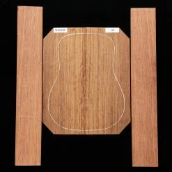 Bubinga Back + Side Set, Unsanded - 110 - StewMac