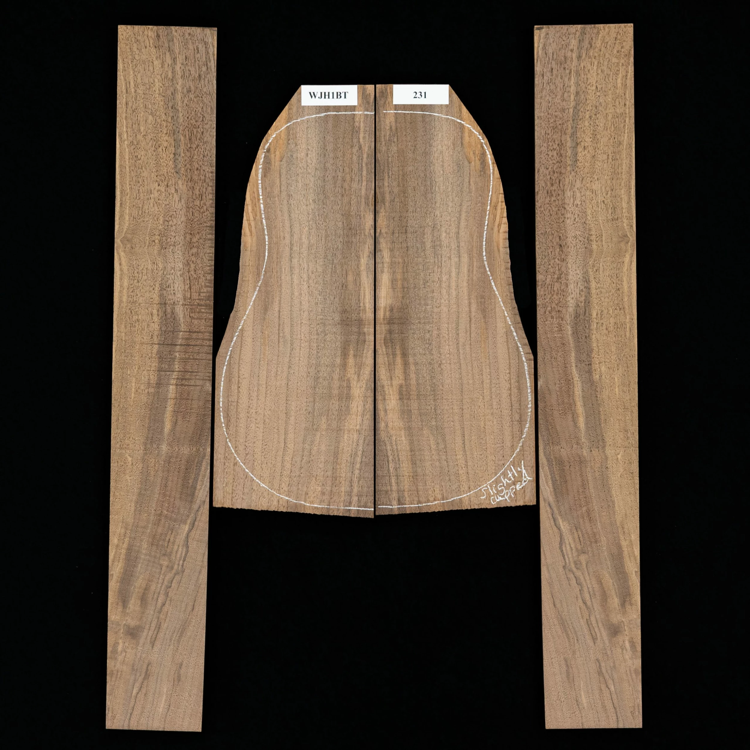 Claro Walnut Back + Side Set - 231 - StewMac