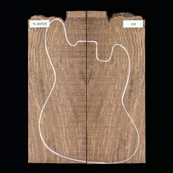 Flame Claro Walnut Laminated Top - 102 - StewMac