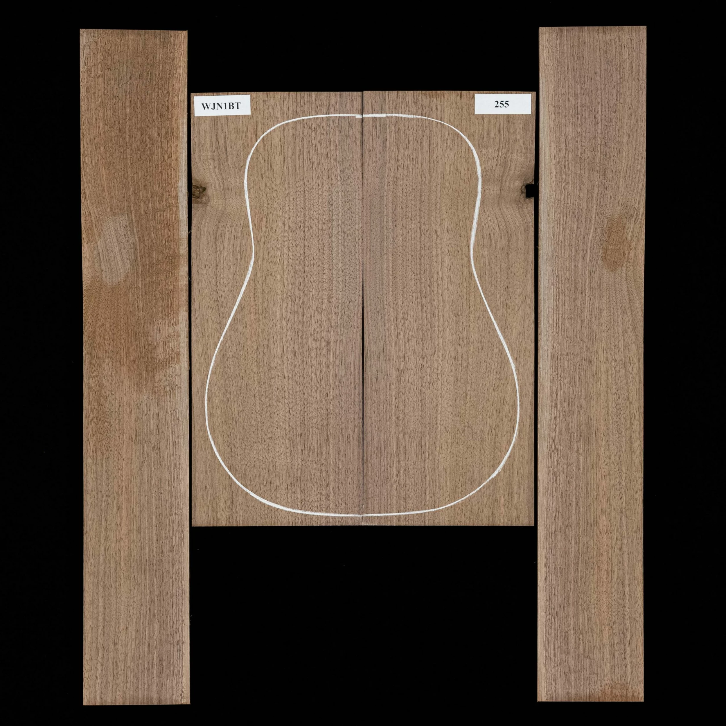 Black Walnut Back + Side Set - 255 - StewMac