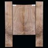 Flame Black Walnut Back + Side Set - 076 - StewMac