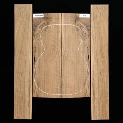 Flame Black Walnut Back + Side Set, Unsanded - 031 - StewMac