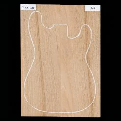 African Mahogany Body Blank, 2-Piece (9.8 Lb) - 349 - StewMac