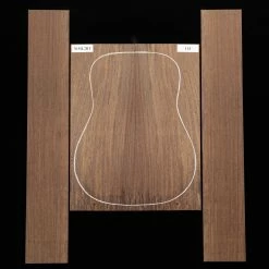 Wenge Back + Side Set, Unsanded - 114 - StewMac