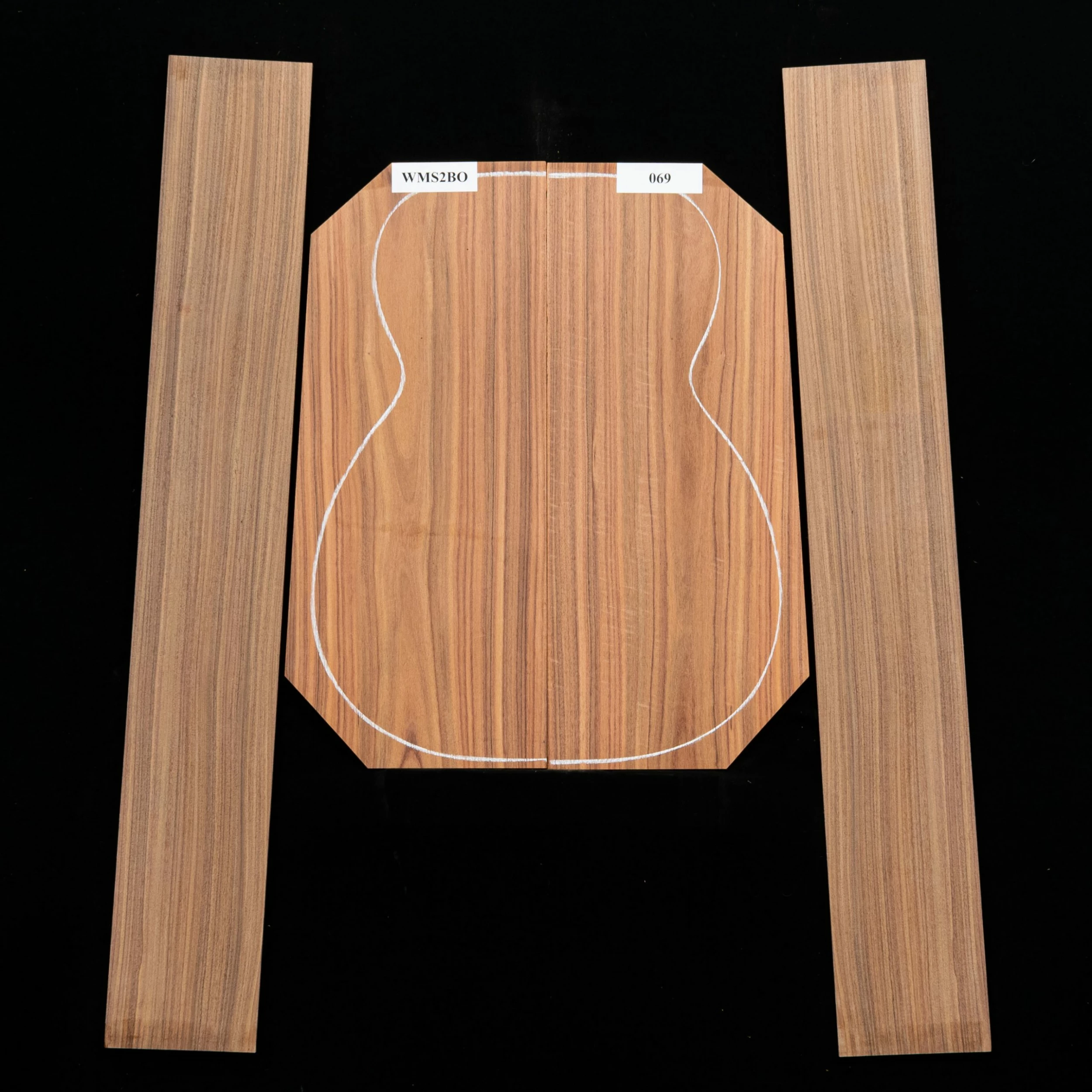 Pau Ferro Back + Side Set, Unsanded - 069 - StewMac