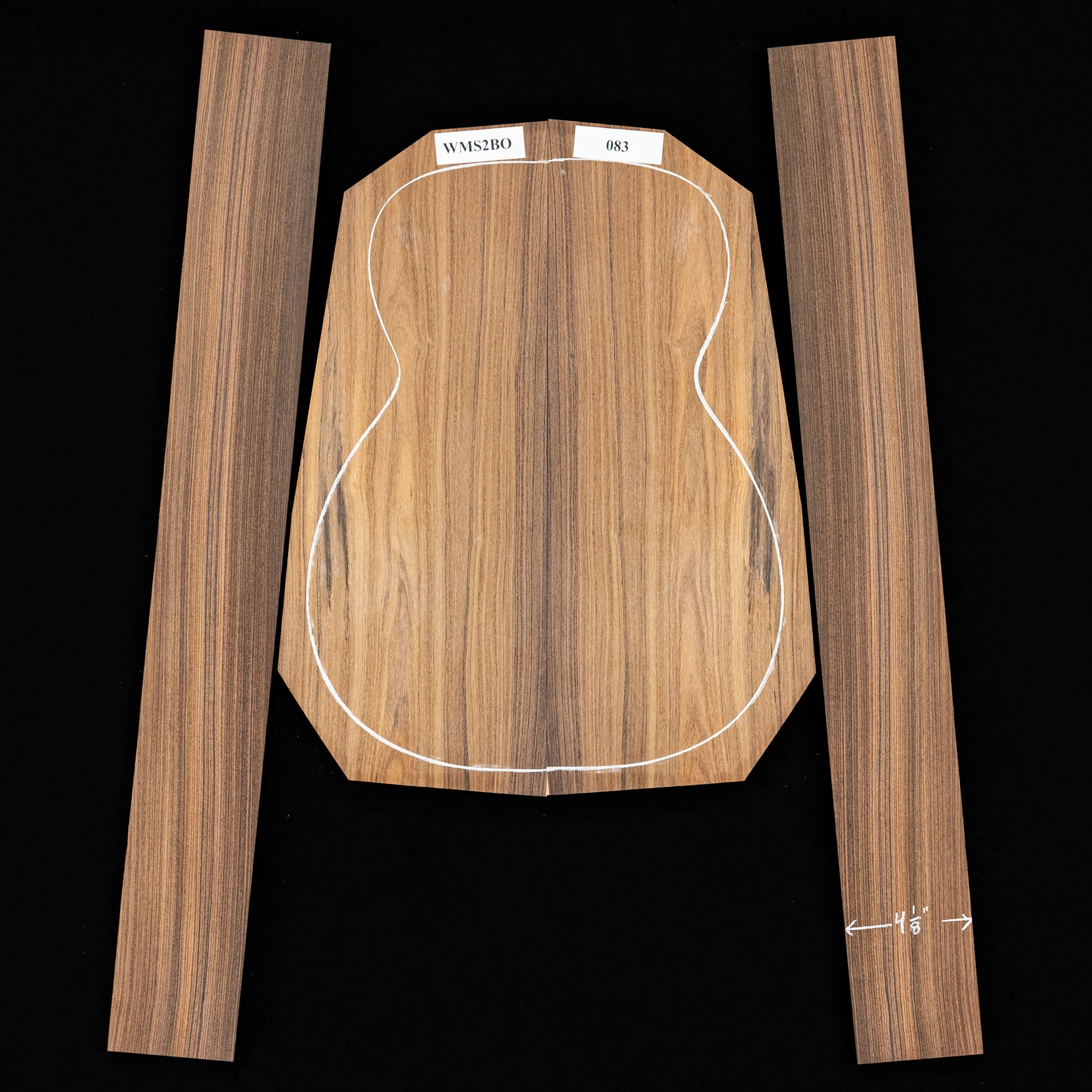 Pau Ferro Back + Side Set - 083 - StewMac