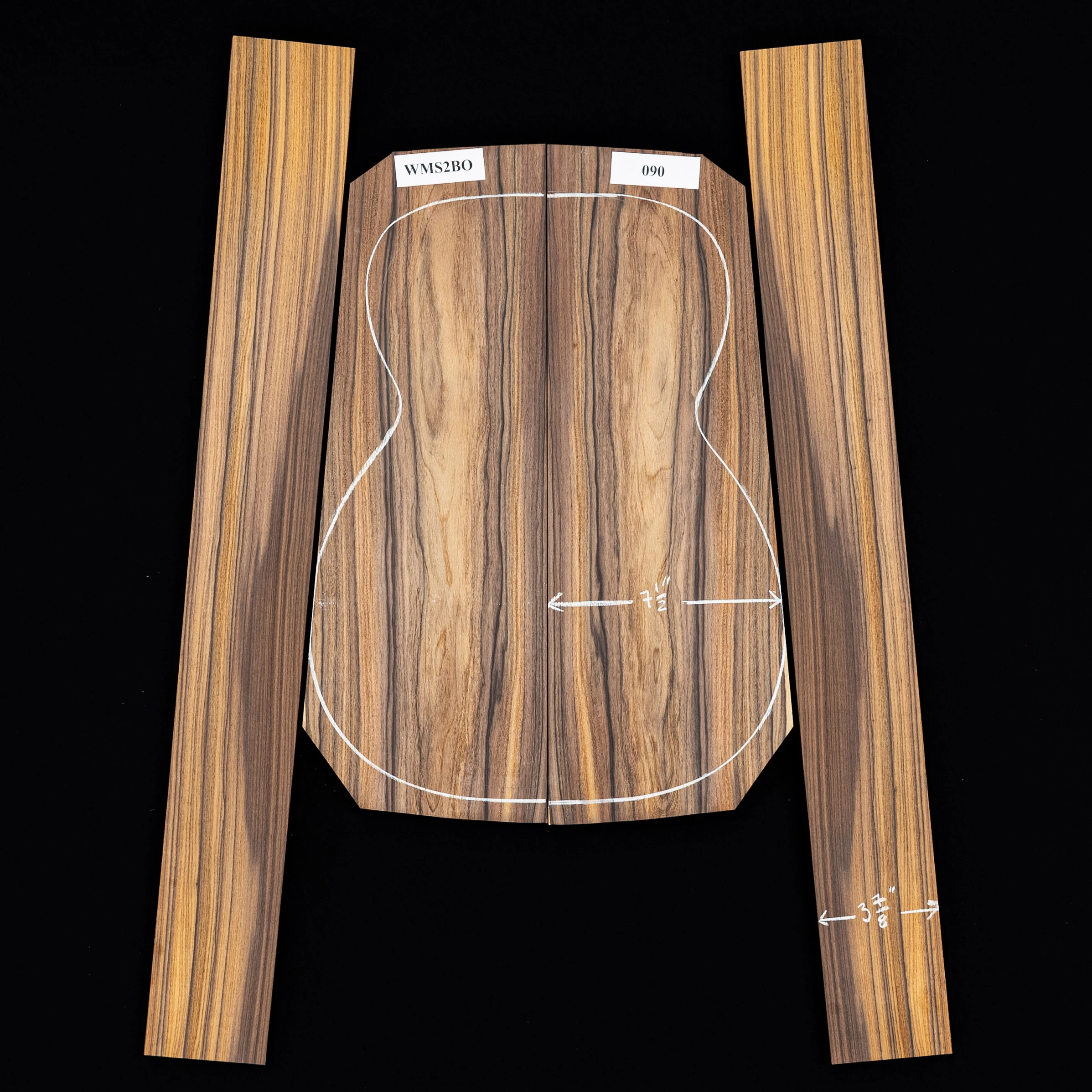 Pau Ferro Back + Side Set - 090 - StewMac