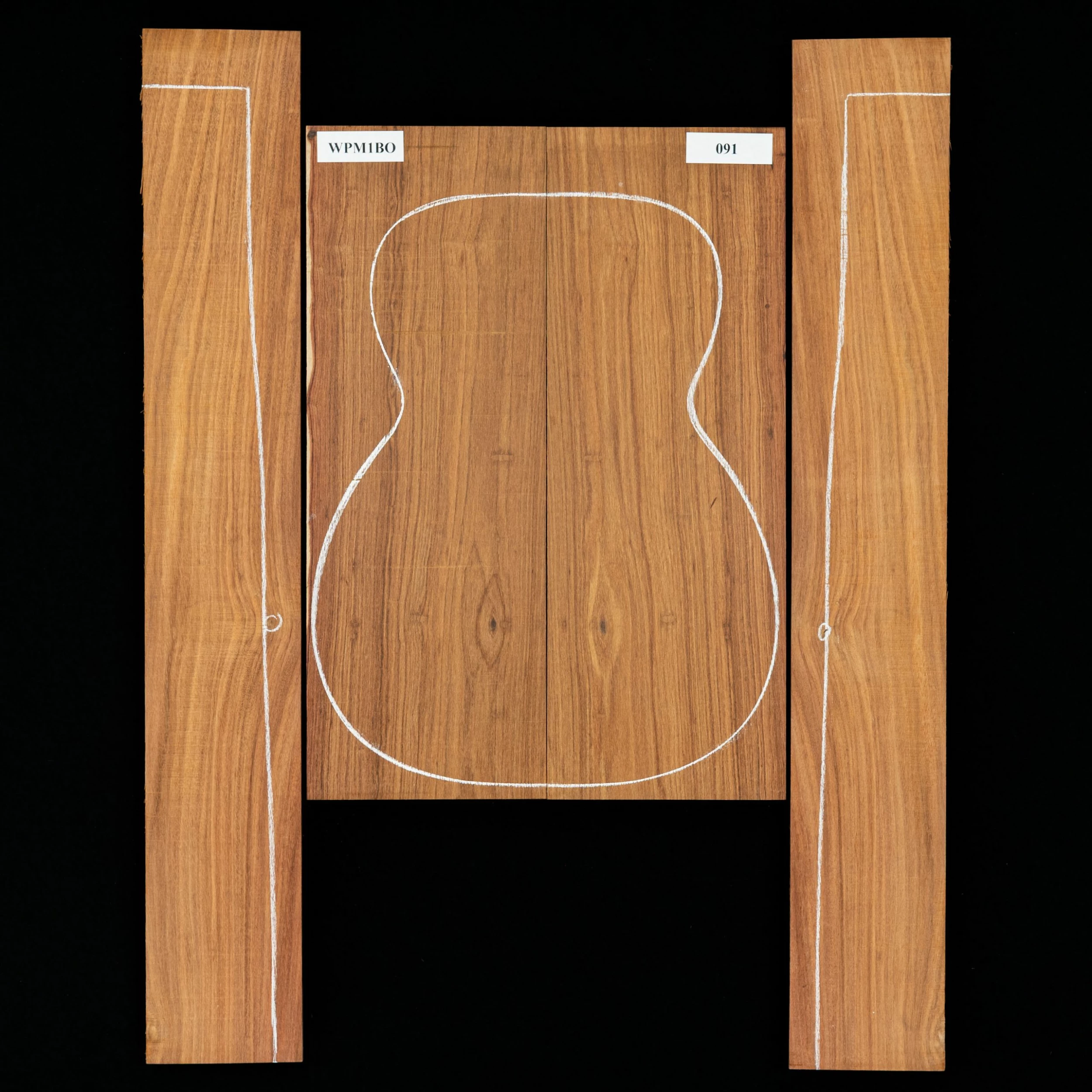 Granadillo Back + Side Set - 091 - StewMac