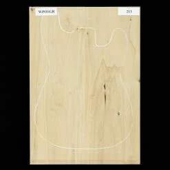 Poplar Body Blank, 2-Piece (11.6 Lb) - 213 - StewMac