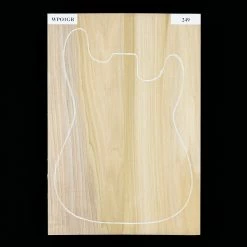 Poplar Body Blank, 2-Piece (10.4 Lb) - 249 - StewMac