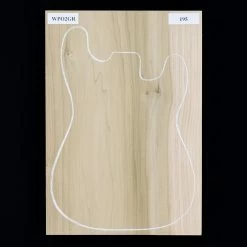 Poplar Body Blank, 1-Piece (10.8 Lb) - 195 - StewMac