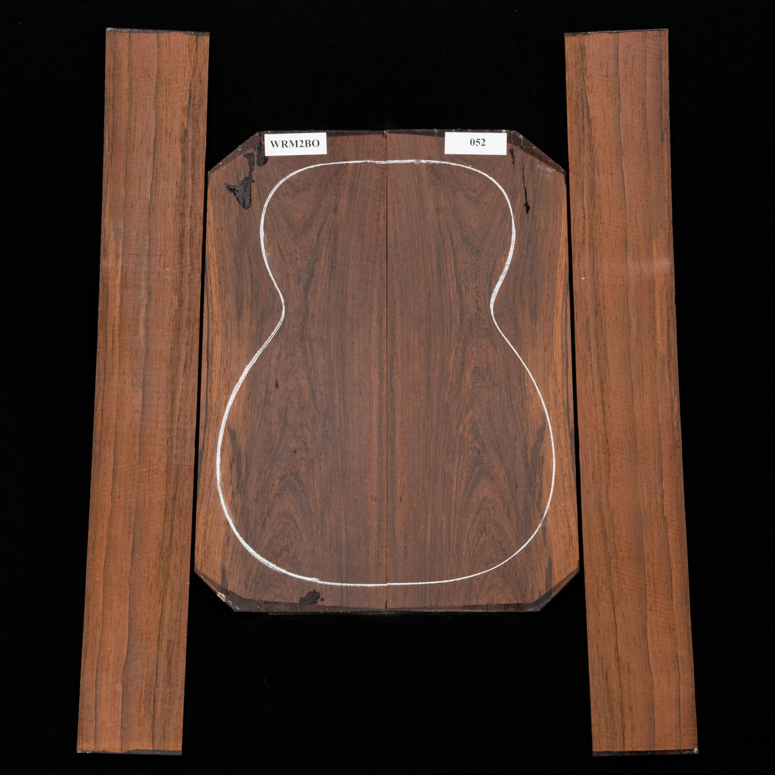 Madagascar Rosewood Back + Side Set - 052 - StewMac