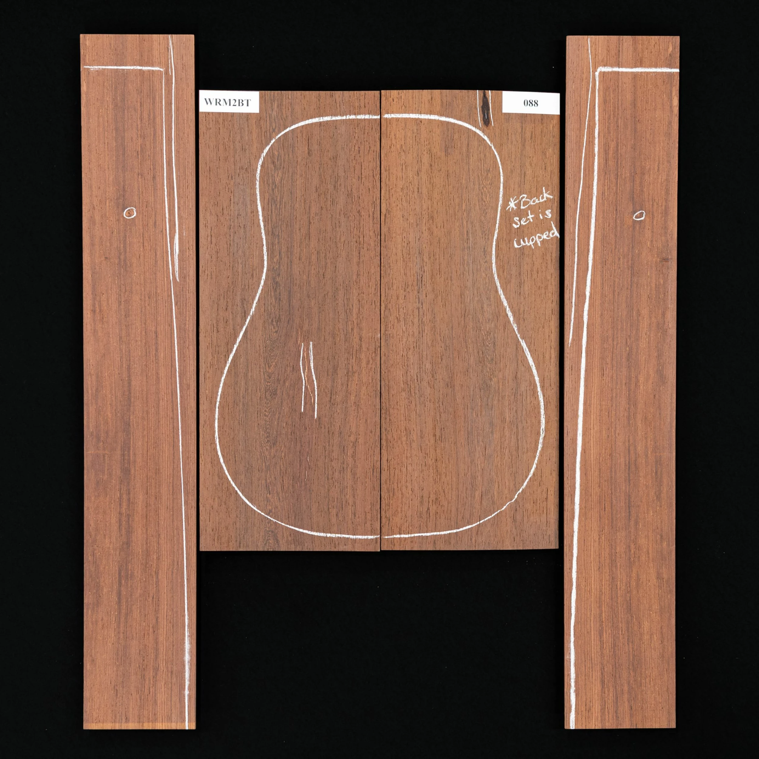 Madagascar Rosewood Back + Side Set - 088 - StewMac
