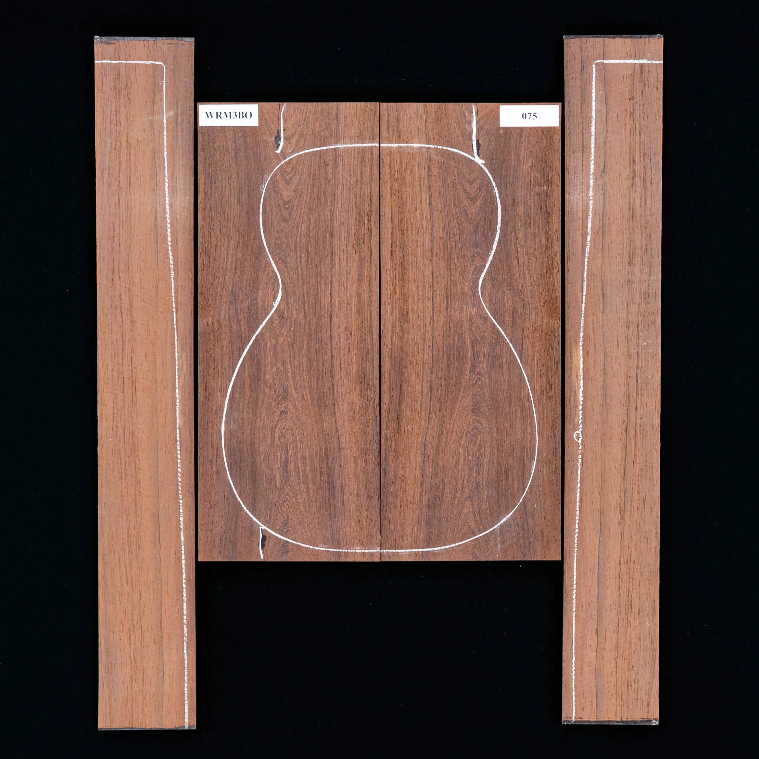 Madagascar Rosewood Back + Side Set - 075 - StewMac