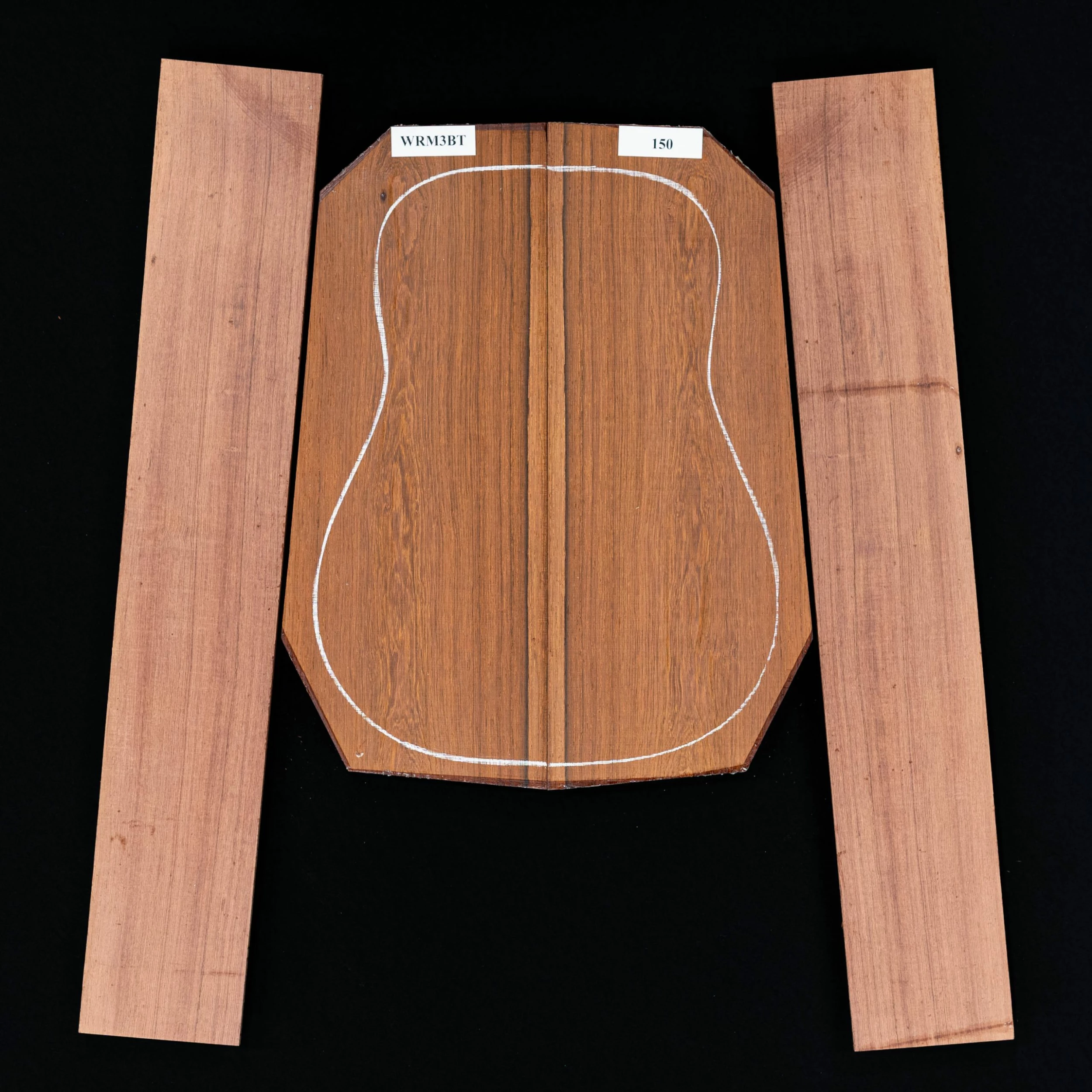 Madagascar Rosewood Back + Side Set - 150 - StewMac