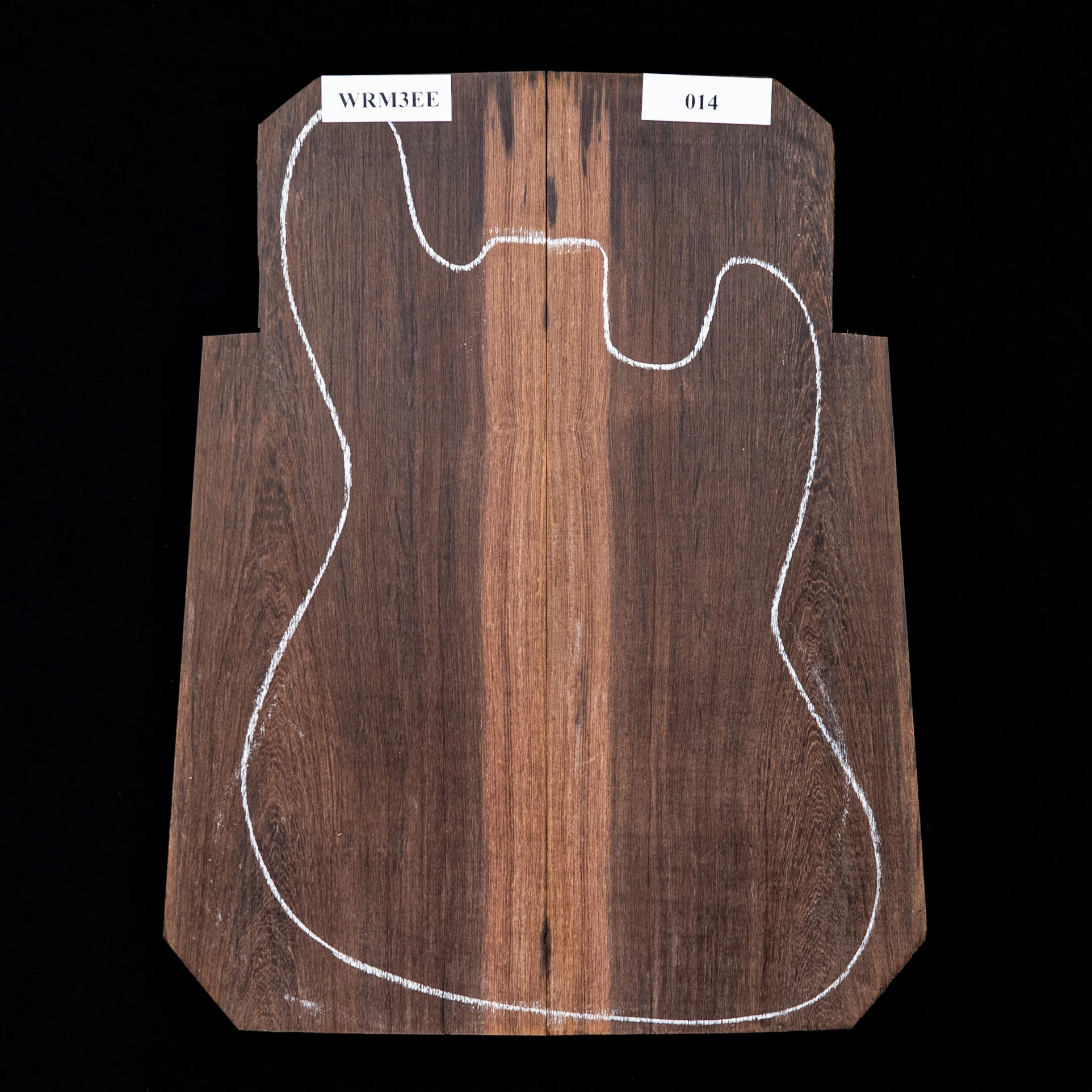 Madagascar Rosewood Drop Top - 014 - StewMac