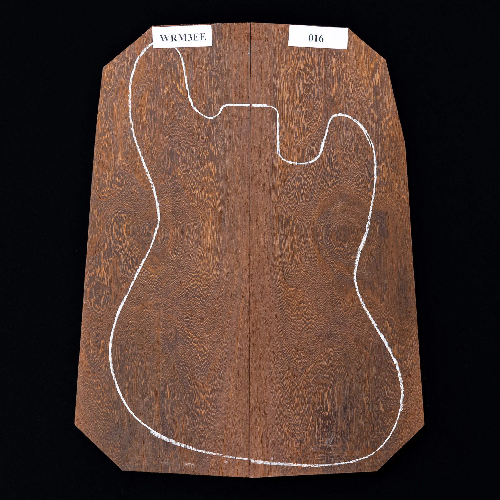 Madagascar Rosewood Drop Top - 016 - StewMac