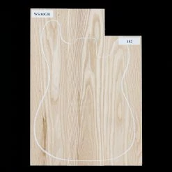 Swamp Ash Body Blank, 3-piece (9.8 Lb) - 182 - StewMac