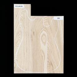 Swamp Ash Body Blank, 3-piece (9 Lb) - 188 - StewMac