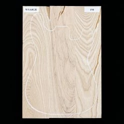 Swamp Ash Body Blank, 3-piece (12 Lb) - 190 - StewMac