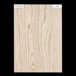 Swamp Ash Body Blank, 1-Piece (10 Lb) - 432 - StewMac