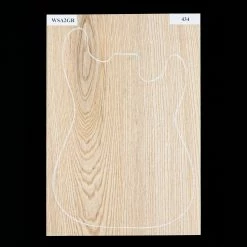 Swamp Ash Body Blank, 1-Piece (8.8 Lb) - 434 - StewMac