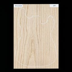 Swamp Ash Body Blank, 1-Piece (9 Lb) - 439 - StewMac