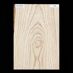 Swamp Ash Body Blank, 1-Piece (9.2 Lb) - 442 - StewMac