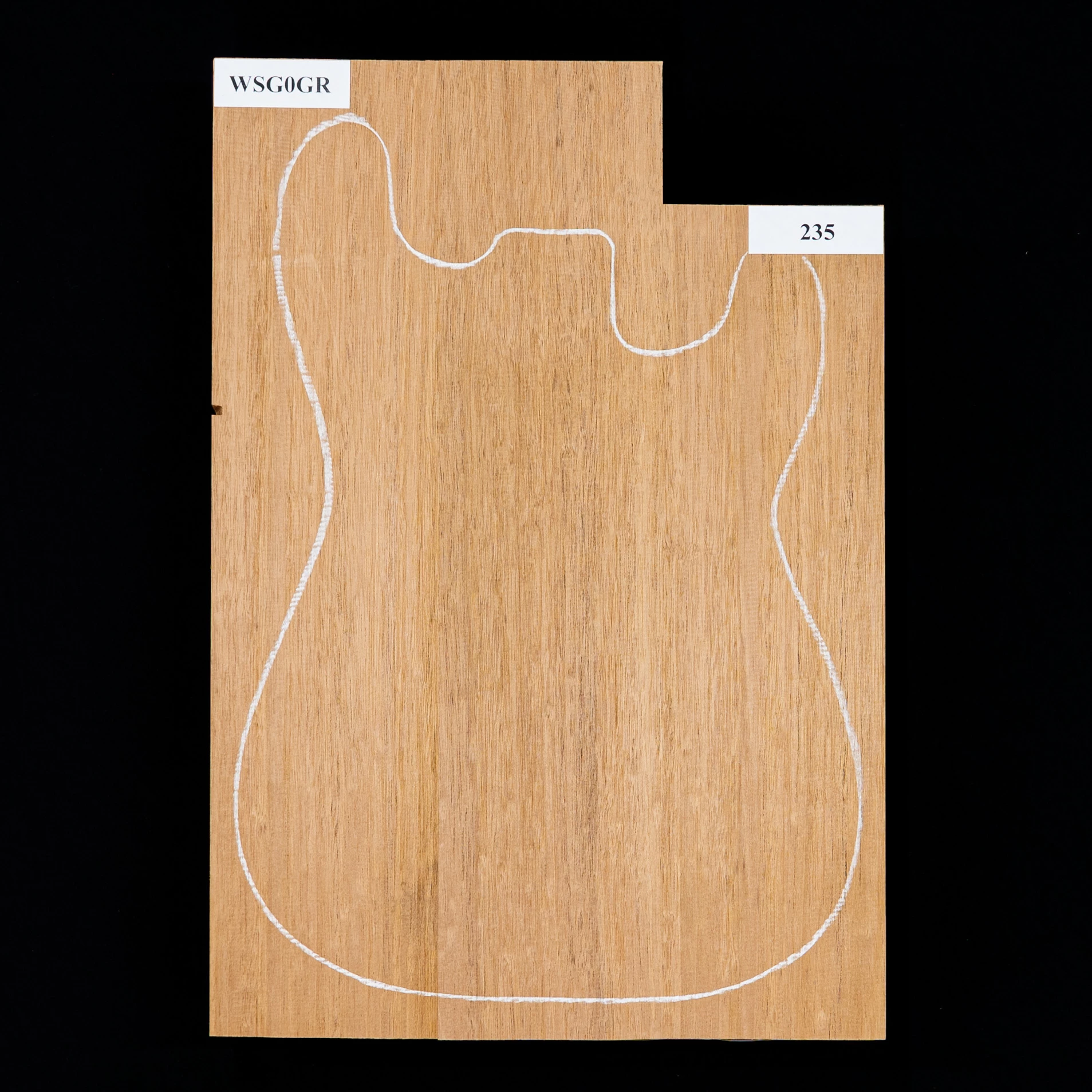 Honduran Mahogany Body Blank, 3-Piece (8 Lb) - 235 - StewMac