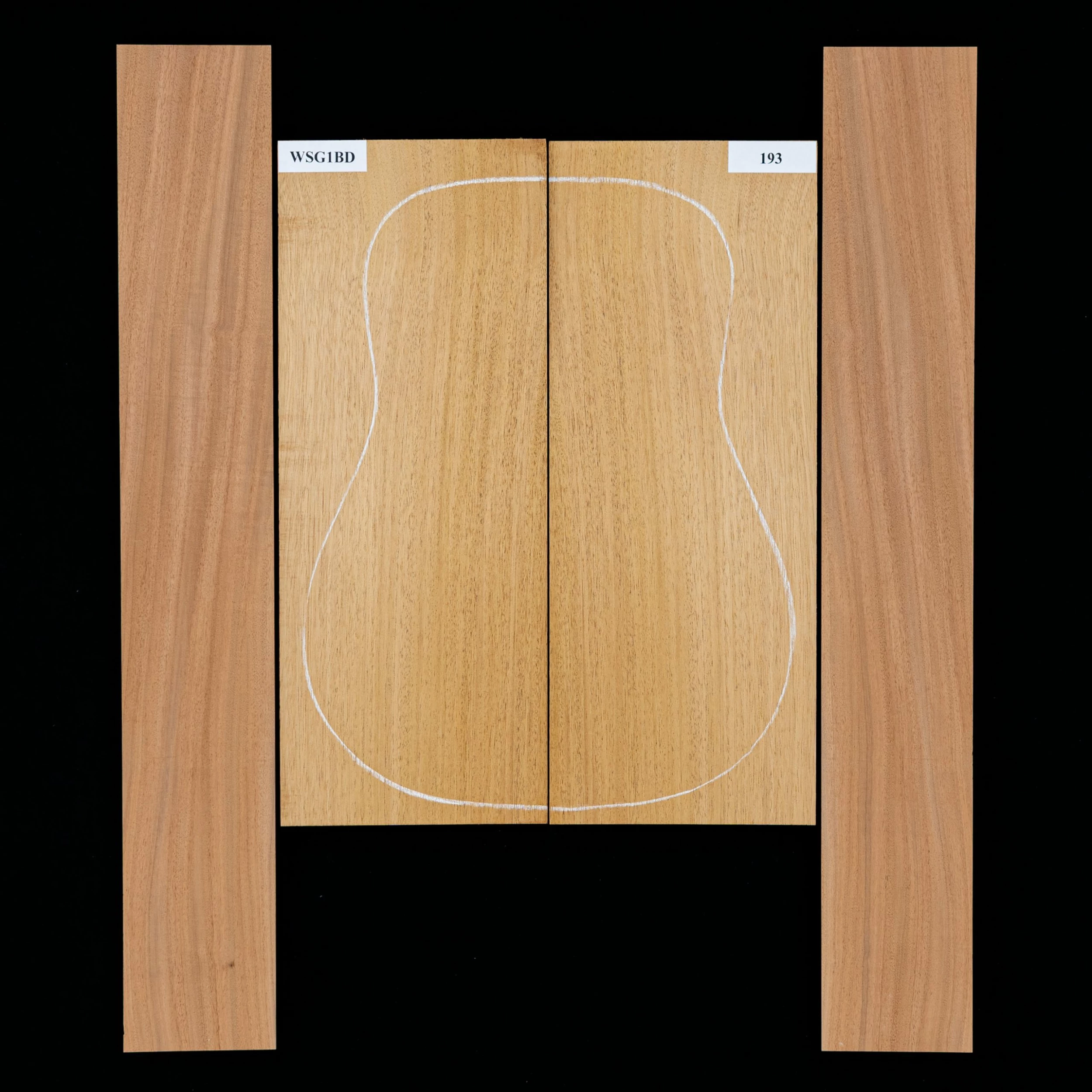 Honduran Mahogany Back + Side Set - 193 - StewMac