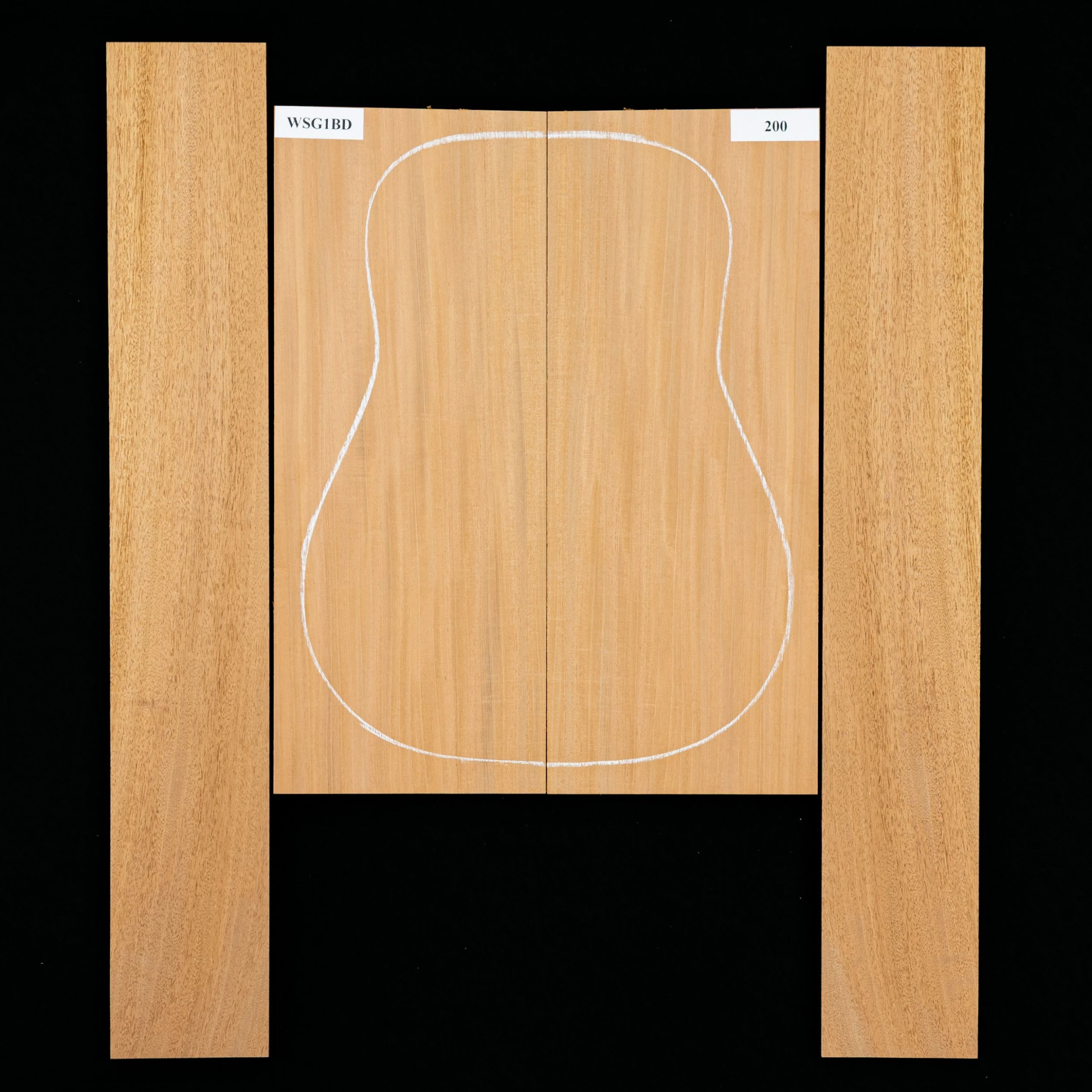 Honduran Mahogany Back + Side Set - 200 - StewMac