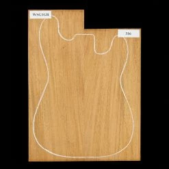 Honduran Mahogany Body Blank, 2-Piece (11.4 Lb) - 316 - StewMac