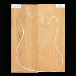 Honduran Mahogany Body Blank, 2-Piece (12.4 Lb) - 357 - StewMac