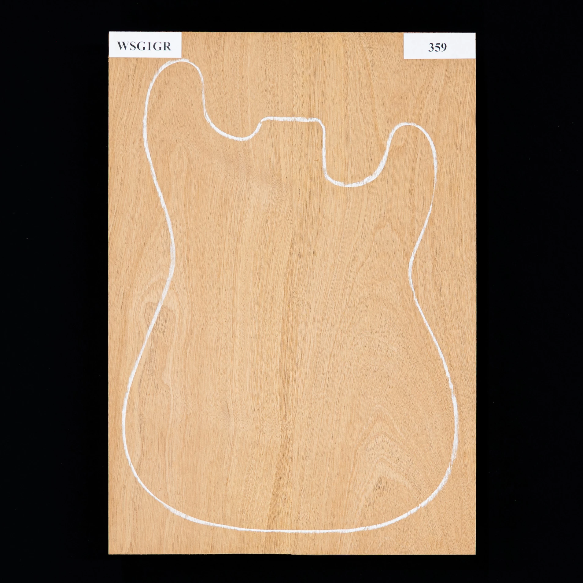 Honduran Mahogany Body Blank, 2-Piece (11 Lb) - 359 - StewMac