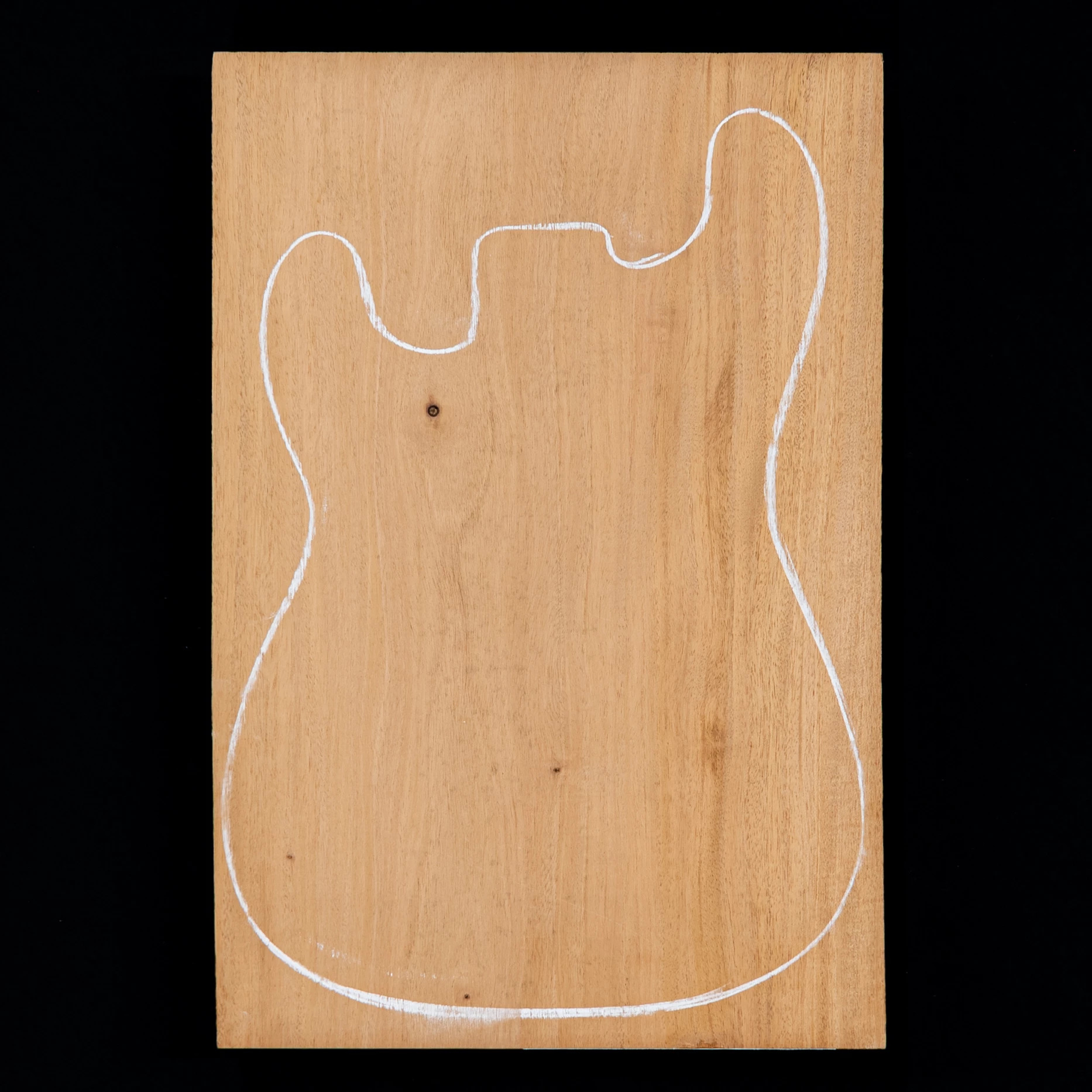 Honduran Mahogany Body Blank, 1-Piece (10.2 Lb) - 197 - StewMac - Image 2