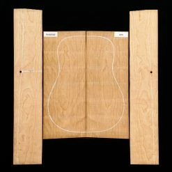 Flame American Cherry Back + Side Set - 055 - StewMac