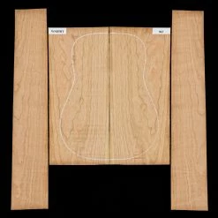 Flame American Cherry Back + Side Set - 063 - StewMac