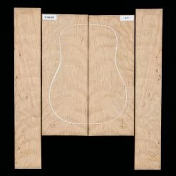 Flame American Cherry Back + Side Set - 077 - StewMac