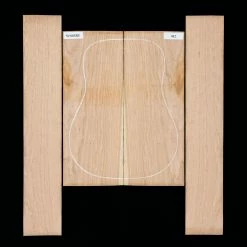 Flame American Cherry Back + Side Set - 082 - StewMac