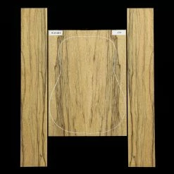 Black Limba Back + Sides, Unsanded - 179 - StewMac