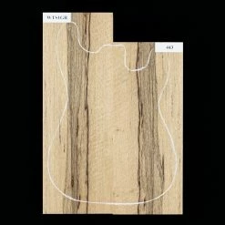 Black Limba Body Blank, 2-Piece (10.2 Lb) - 443 - StewMac